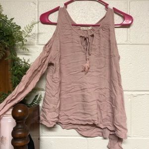 Bohemian long sleeve shirt